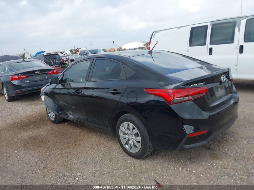 2021 Hyundai Accent Se VIN: 3KPC24A66ME138687 Lot: 40765354