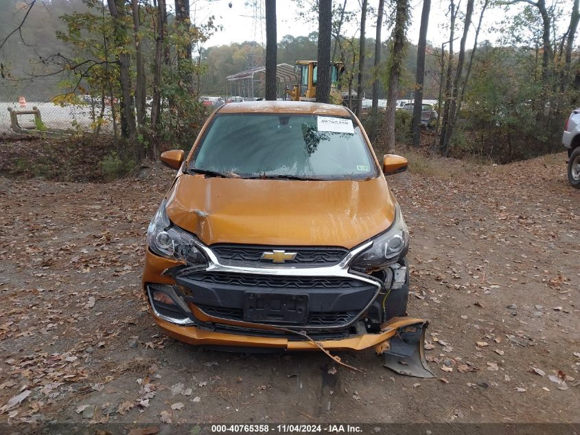 2020 Chevrolet Spark Fwd 1Lt Automatic VIN: KL8CD6SA2LC405489 Lot: 40765358