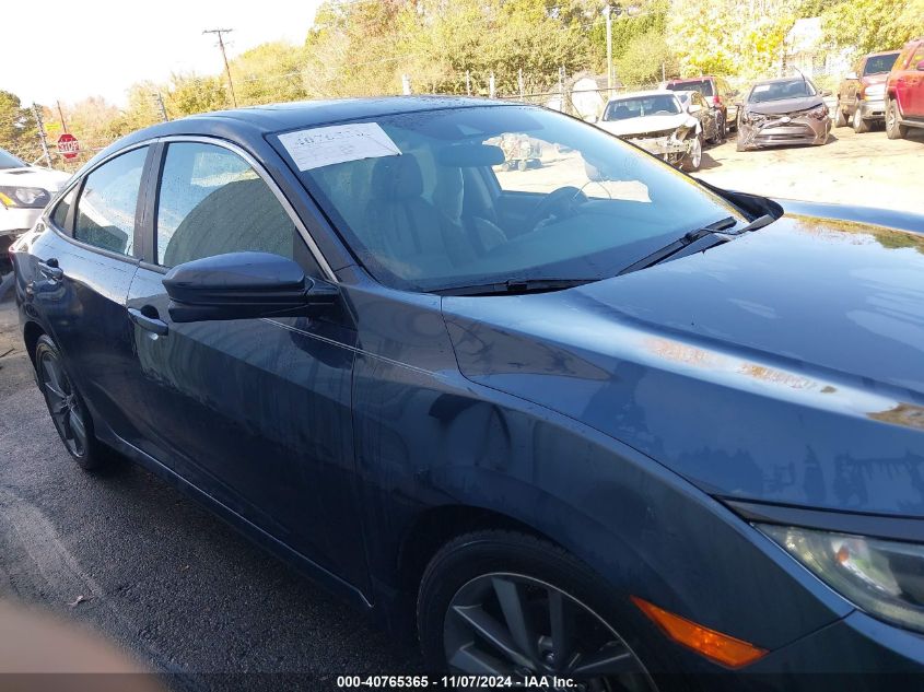 2019 Honda Civic Ex VIN: 19XFC1F3XKE005838 Lot: 40765365