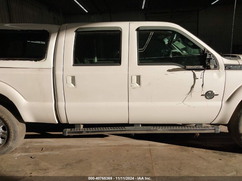 2012 Ford F-350 Lariat VIN: 1FT8W3BT5CED08587 Lot: 40765369