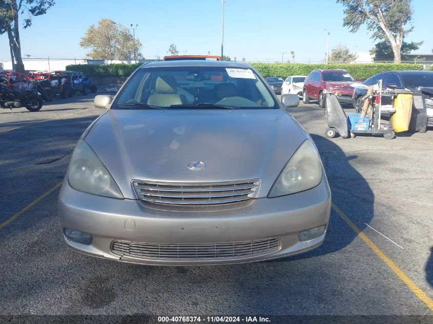 2003 Lexus Es 300 VIN: JTHBF30G030110667 Lot: 40765374