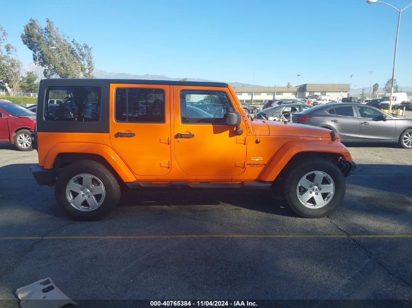 2012 Jeep Wrangler Unlimited Sahara VIN: 1C4BJWEG1CL161099 Lot: 40765384