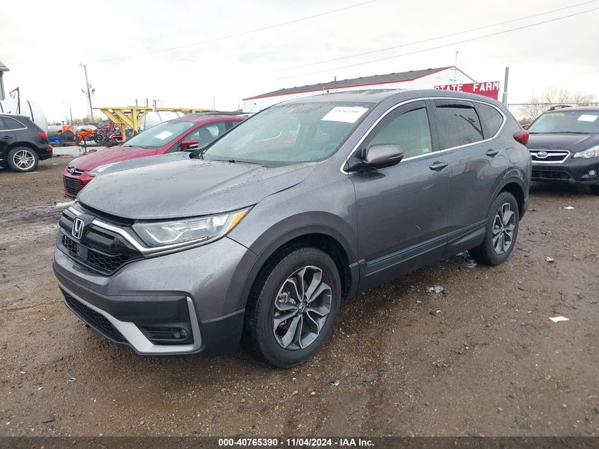 VIN 7FARW2H89NE020742 2022 HONDA CR-V AWD EX-L