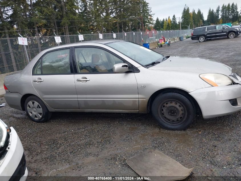 2004 Mitsubishi Lancer Es VIN: JA3AJ26E54U008981 Lot: 40765408