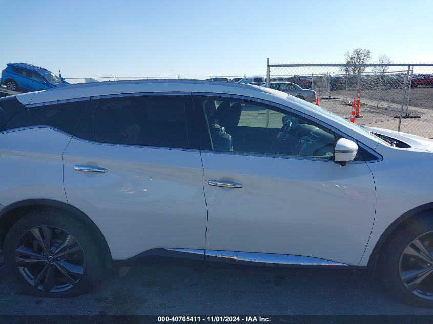 2019 Nissan Murano Platinum/S/Sl/Sv VIN: 5N1AZ2MS4KN150342 Lot: 40765411