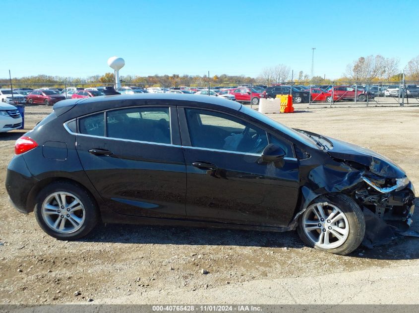 2018 Chevrolet Cruze Lt Auto VIN: 3G1BE6SM4JS564508 Lot: 40765428