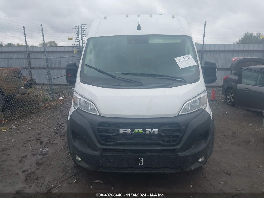 2024 Ram Promaster 2500 Tradesman High Roof 136 Wb W/Pass Seat VIN: 3C6LRVCG6RE146794 Lot: 40765446