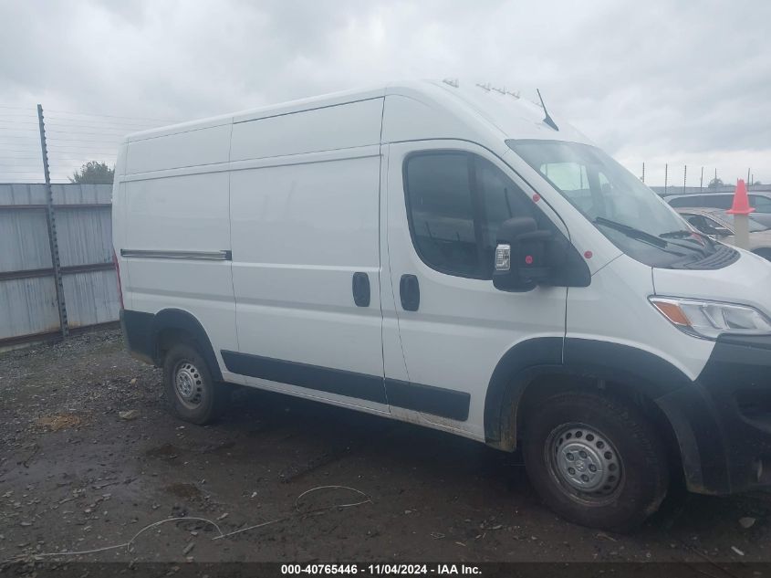 2024 Ram Promaster 2500 Tradesman High Roof 136 Wb W/Pass Seat VIN: 3C6LRVCG6RE146794 Lot: 40765446