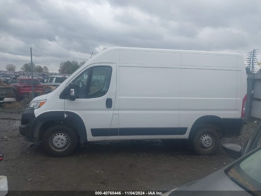 2024 Ram Promaster 2500 Tradesman High Roof 136 Wb W/Pass Seat VIN: 3C6LRVCG6RE146794 Lot: 40765446