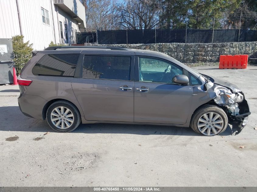 2017 Toyota Sienna Xle/Limited VIN: 5TDDZ3DC3HS176496 Lot: 40765450