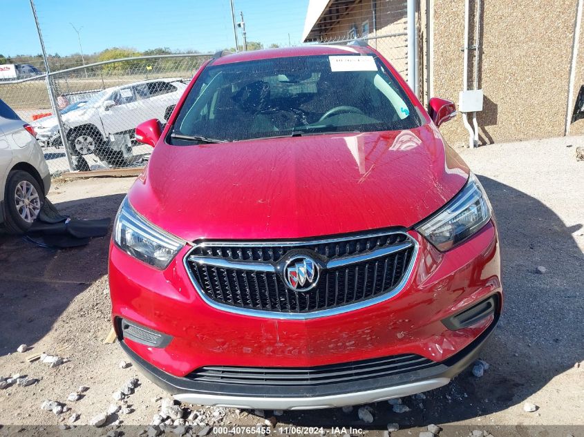 2019 Buick Encore Fwd Preferred VIN: KL4CJASB2KB710291 Lot: 40765455