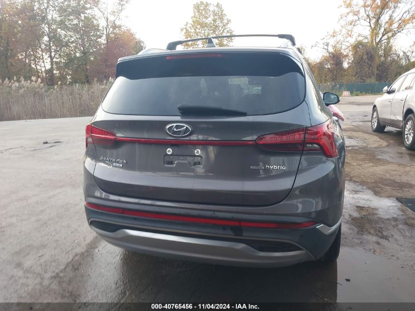 2021 Hyundai Santa Fe Hybrid Blue VIN: KM8S2DA13MU013045 Lot: 40765456