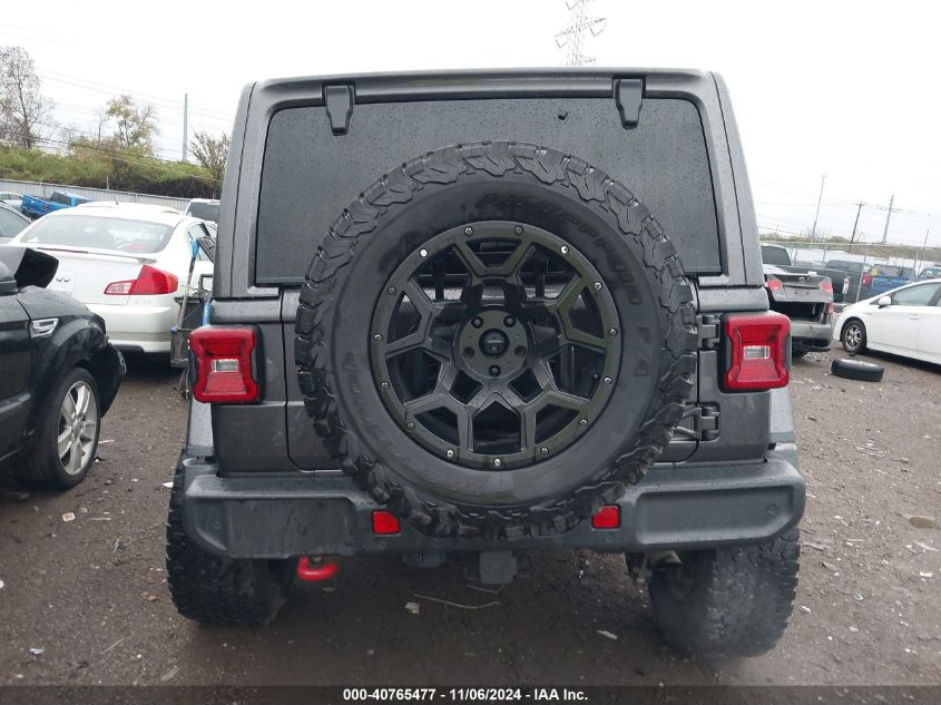 2018 Jeep Wrangler Unlimited Rubicon 4X4 VIN: 1C4HJXFG5JW176831 Lot: 40765477