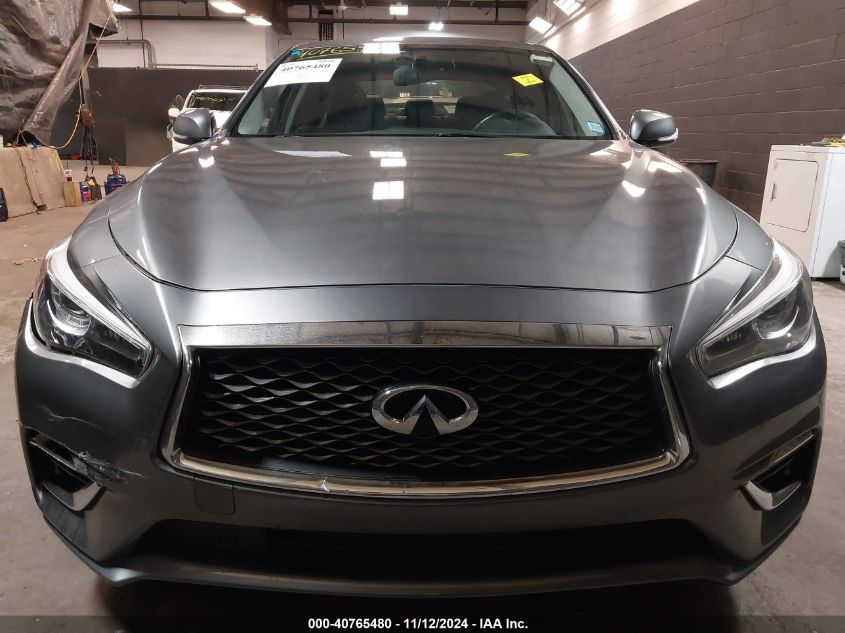 2019 Infiniti Q50 3.0T Luxe VIN: JN1EV7AR1KM552490 Lot: 40765480