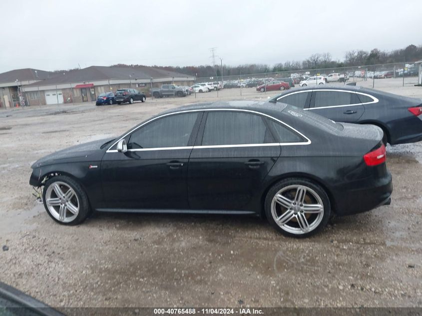 2015 Audi S4 3.0T Premium Plus VIN: WAUBGAFL9FA131164 Lot: 40765488