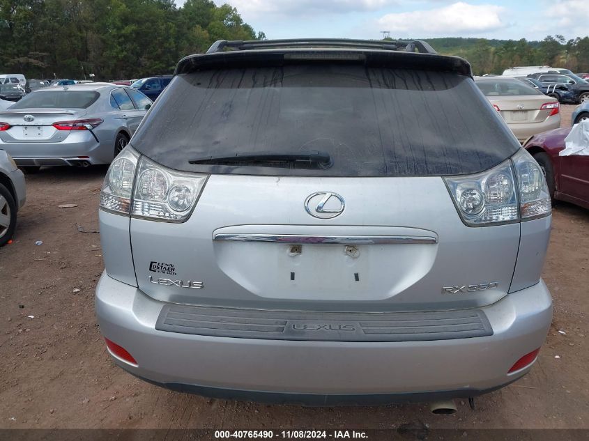 2009 Lexus Rx 350 VIN: 2T2GK31U59C072323 Lot: 40765490