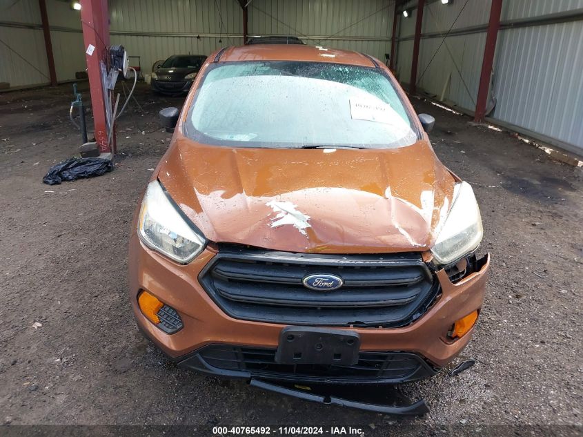 2017 Ford Escape S VIN: 1FMCU0F73HUB74845 Lot: 40765492