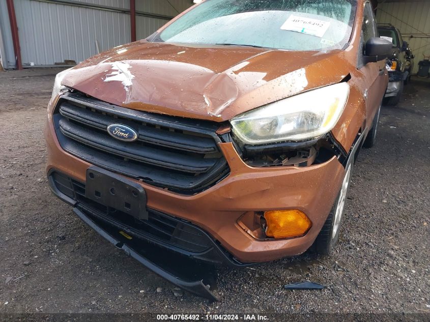 2017 Ford Escape S VIN: 1FMCU0F73HUB74845 Lot: 40765492