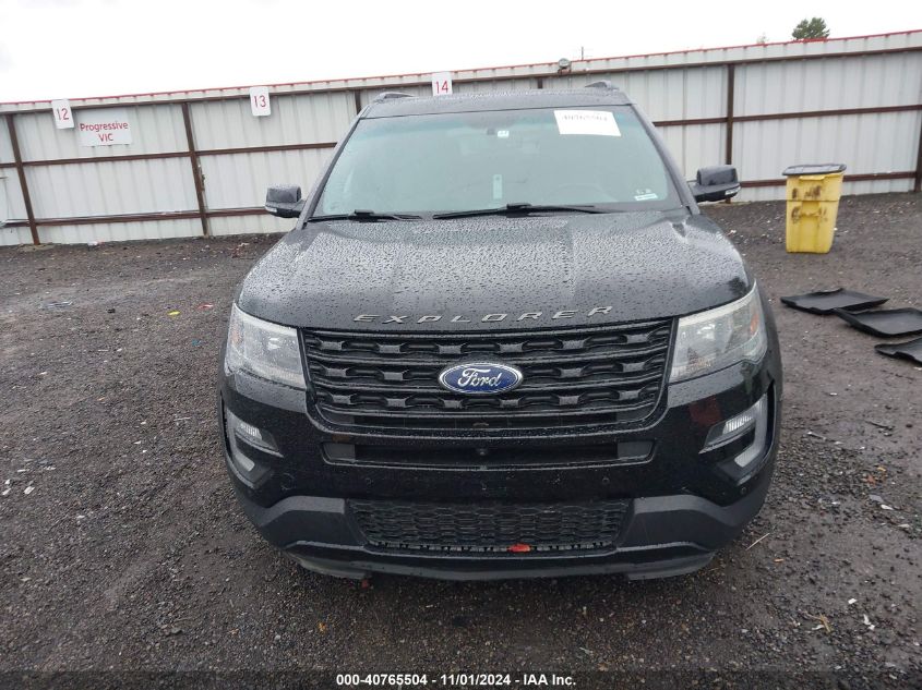 2017 Ford Explorer Sport VIN: 1FM5K8GT8HGC64015 Lot: 40765504