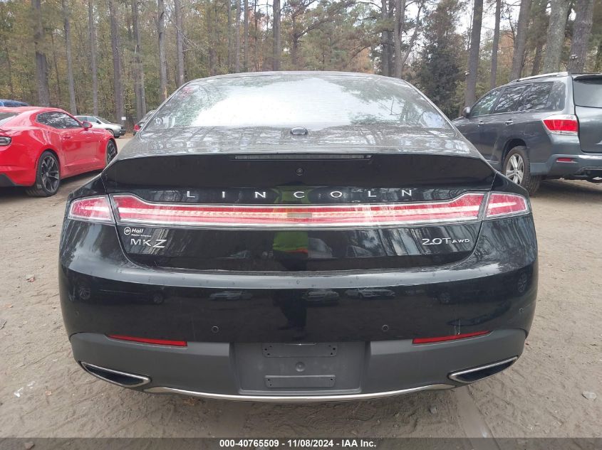 2017 Lincoln Mkz Reserve VIN: 3LN6L5F91HR639323 Lot: 40765509