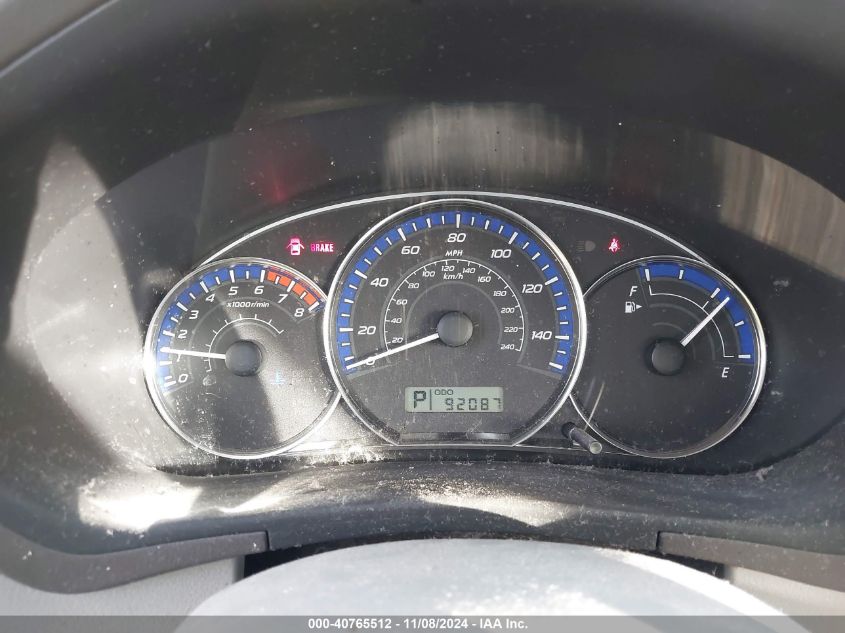 2010 Subaru Forester 2.5X VIN: JF2SH6BC1AH771566 Lot: 40765512