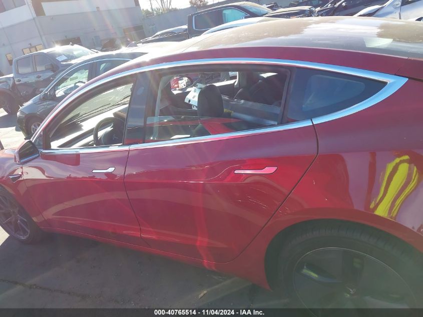 2018 Tesla Model 3 Long Range/Mid Range VIN: 5YJ3E1EA5JF159461 Lot: 40765514