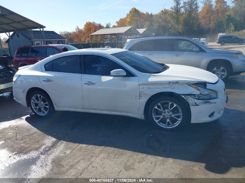 2012 Nissan Maxima 3.5 Sv VIN: 1N4AA5AP7CC809918 Lot: 40765527