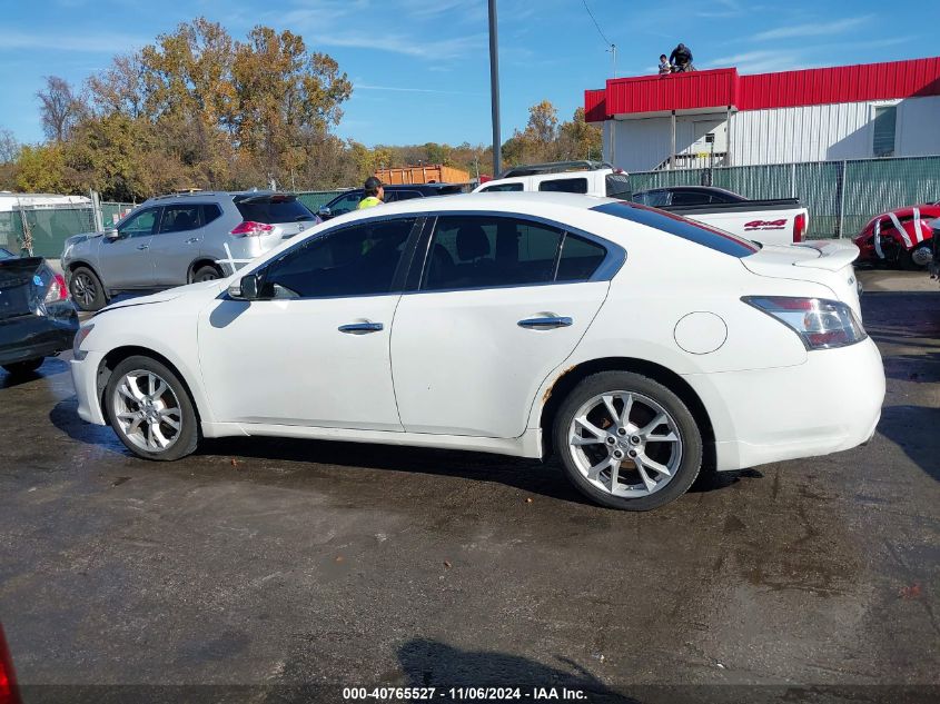 2012 Nissan Maxima 3.5 Sv VIN: 1N4AA5AP7CC809918 Lot: 40765527