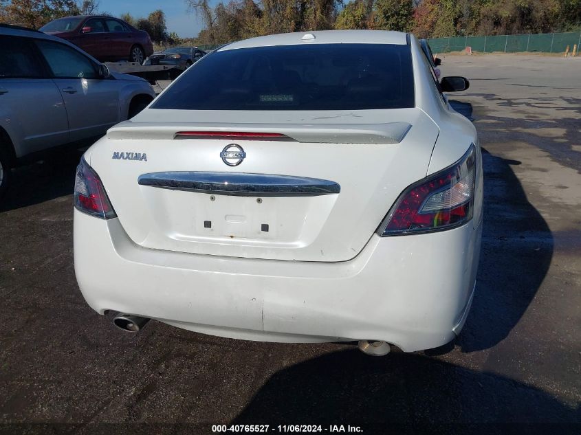 2012 Nissan Maxima 3.5 Sv VIN: 1N4AA5AP7CC809918 Lot: 40765527