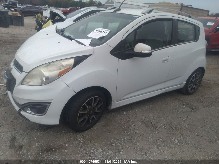 VIN KL8CF6S9XEC583461 2014 CHEVROLET SPARK no.2