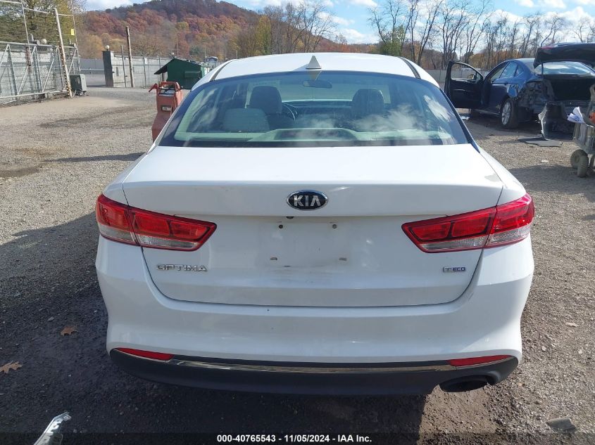 2016 Kia Optima Lx Turbo VIN: 5XXGT4L17GG012057 Lot: 40765543