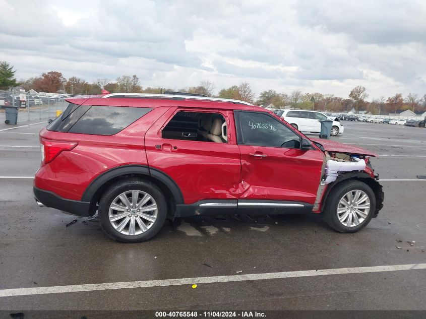 2020 Ford Explorer Limited VIN: 1FMSK8FH9LGC44848 Lot: 40765548