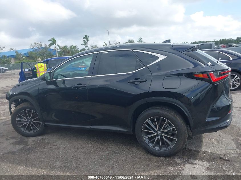 2025 Lexus Nx 250 VIN: 2T2ADCAZ9SC018640 Lot: 40765549