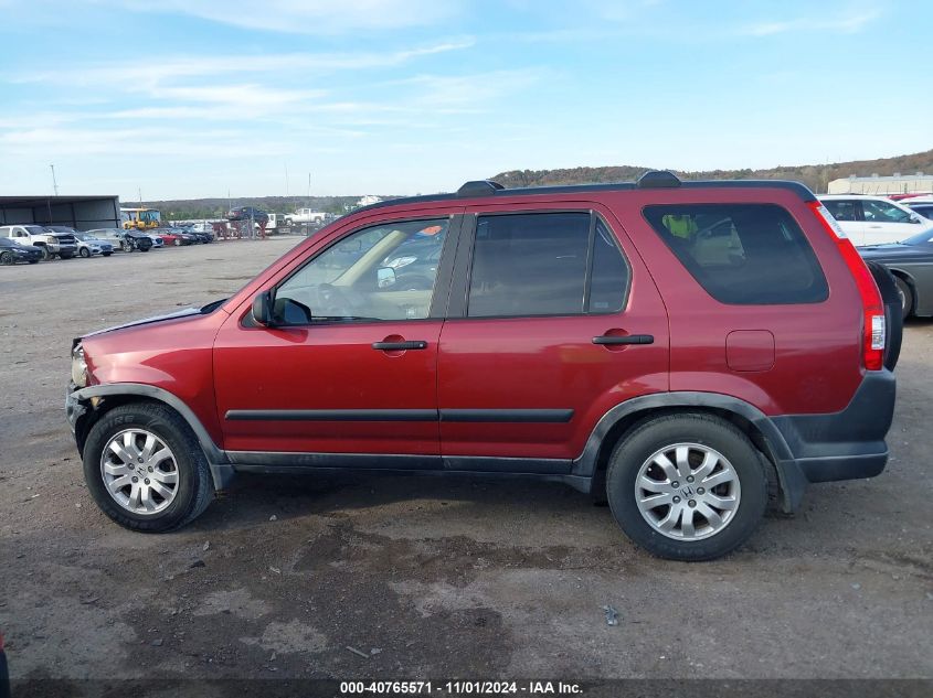 2006 Honda Cr-V Ex VIN: JHLRD78816C018287 Lot: 40765571