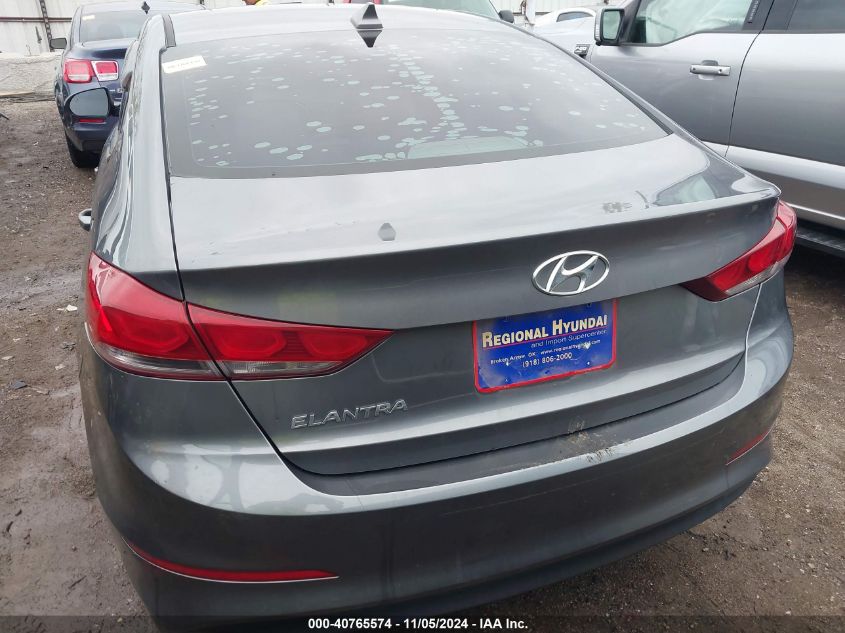 2018 Hyundai Elantra Sel VIN: 5NPD84LF0JH394542 Lot: 40765574