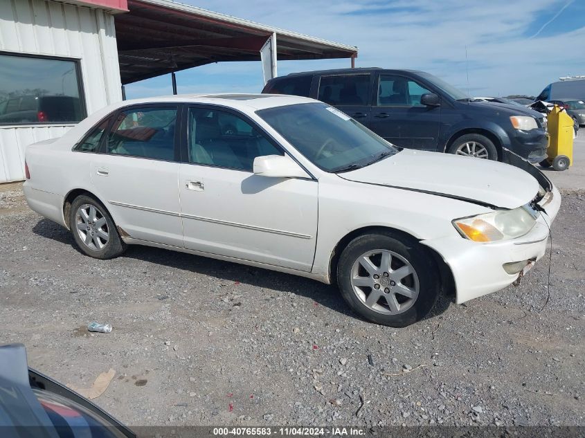 2001 Toyota Avalon Xls VIN: 4T1BF28BX1U160823 Lot: 40765583