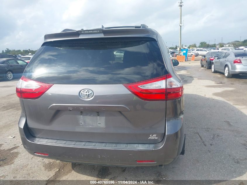 2018 Toyota Sienna Le 7 Passenger VIN: 5TDJZ3DC2JS200117 Lot: 40765596