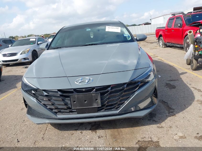 2022 Hyundai Elantra Limited VIN: KMHLP4AG0NU364135 Lot: 40765598