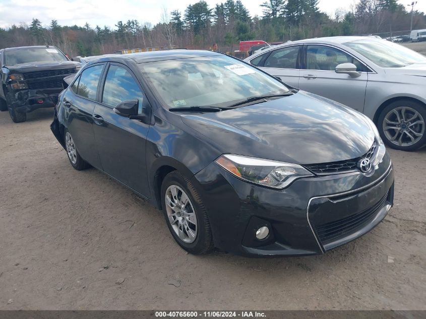 2015 Toyota Corolla S VIN: 2T1BURHE1FC380126 Lot: 40765600