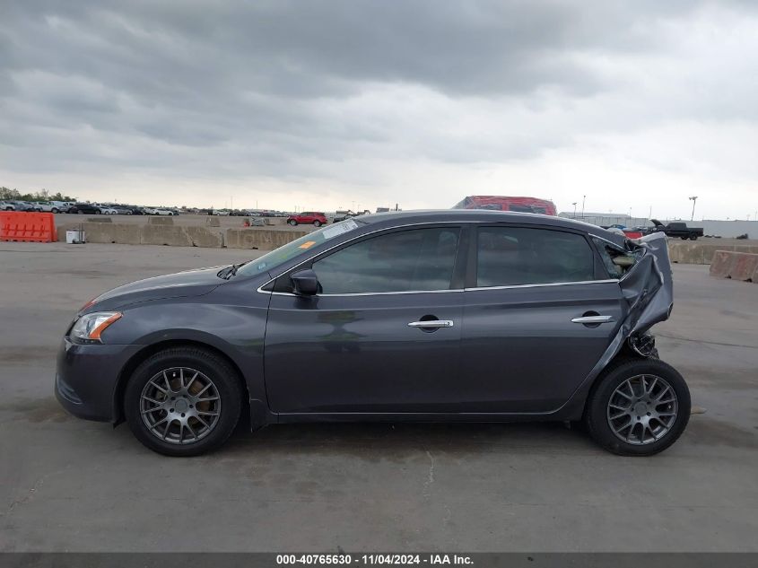 2014 NISSAN SENTRA S - 3N1AB7AP1EL623143