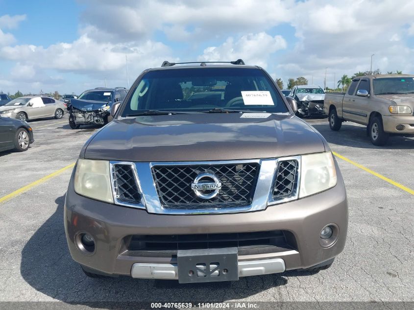 2008 Nissan Pathfinder Le VIN: 5N1AR18B08C627096 Lot: 40765639