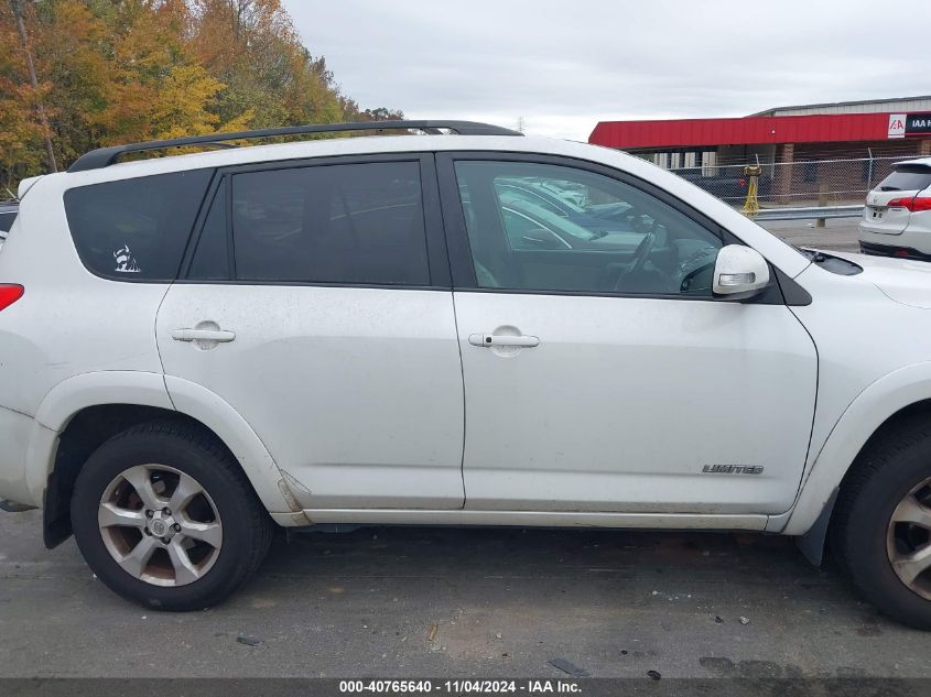 2010 Toyota Rav4 Limited VIN: 2T3DF4DV9AW076584 Lot: 40765640