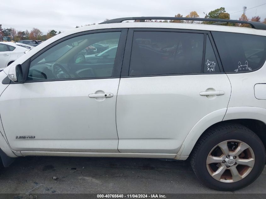 2010 Toyota Rav4 Limited VIN: 2T3DF4DV9AW076584 Lot: 40765640