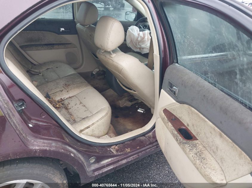 2011 Ford Fusion Sel VIN: 3FAHP0JG7BR126225 Lot: 40765644