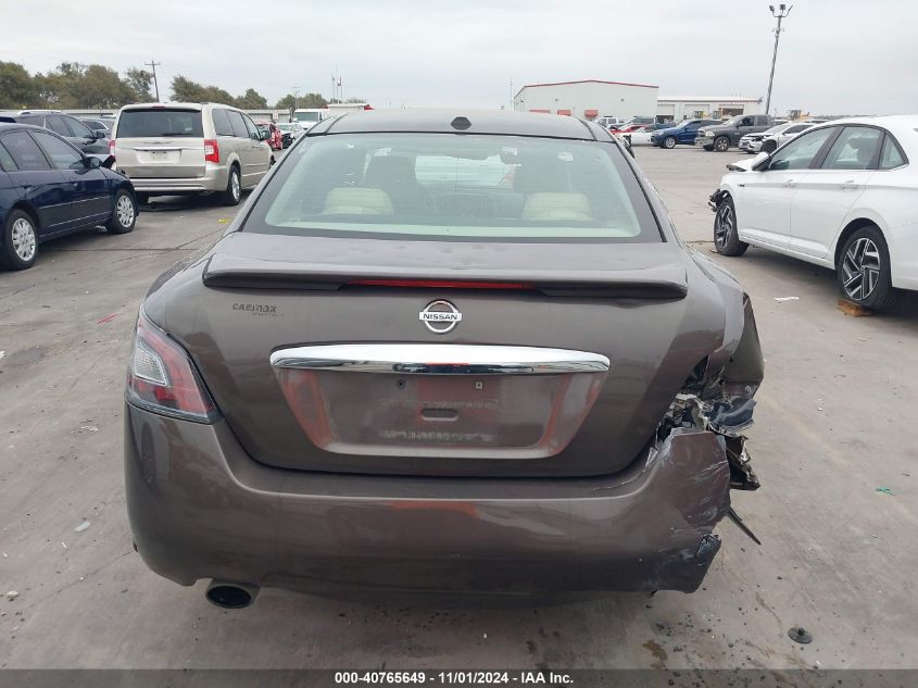 2014 Nissan Maxima 3.5 Sv VIN: 1N4AA5APXEC476388 Lot: 40765649