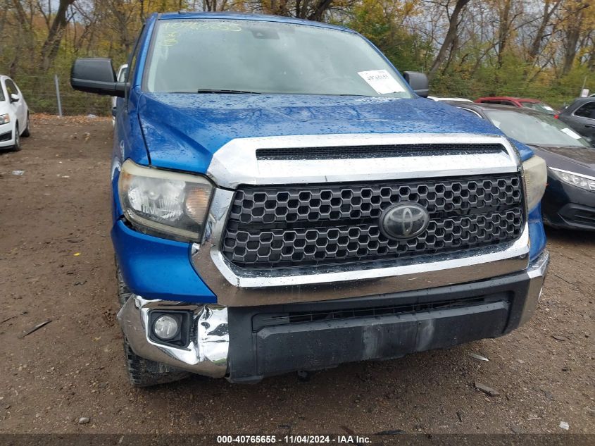 2018 Toyota Tundra Sr5 4.6L V8 VIN: 5TFRM5F15JX133659 Lot: 40765655