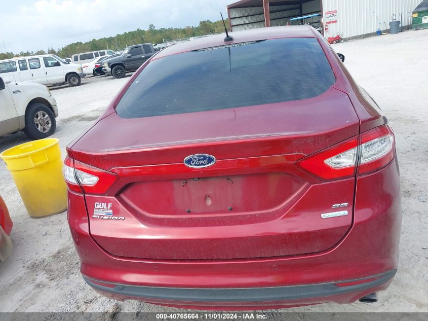 2016 Ford Fusion Se VIN: 3FA6P0HD2GR274474 Lot: 40765664