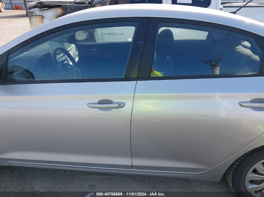 2020 Hyundai Accent Se VIN: 3KPC24A66LE117966 Lot: 40765669