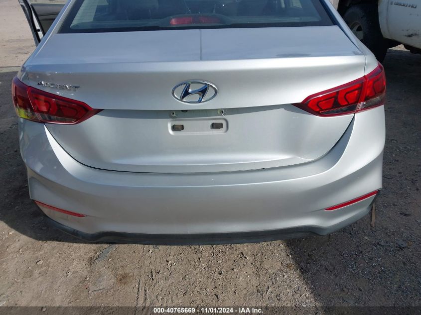 2020 Hyundai Accent Se VIN: 3KPC24A66LE117966 Lot: 40765669