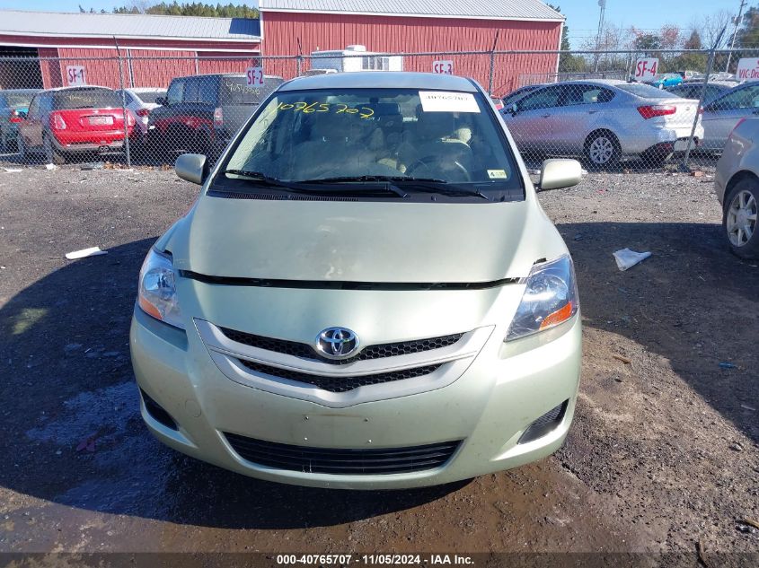 2008 Toyota Yaris VIN: JTDBT923581260346 Lot: 40765707